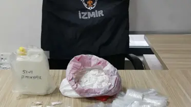 Kokain paketinin detaylı fotoğrafı