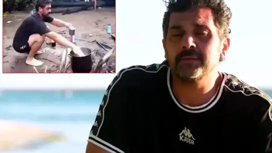 Bayhan'ın 3 kilo pirinci pişirdiği an