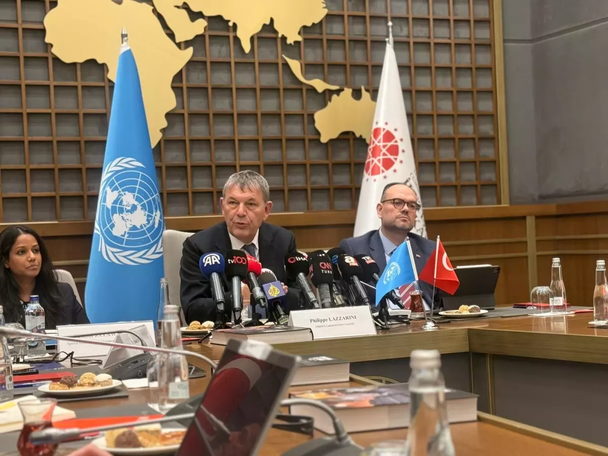 UNRWA Genel Komiseri Lazzarini, Türkiye ile Yeni İşbirliği Anlaşmasını Açıklıyor