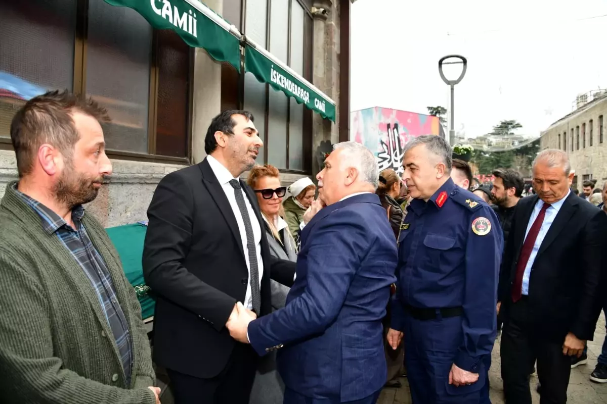 Trabzonspor Asbaşkanı Zeyyat Kafkas'ın Annesi Işıl Kafkas'ın Cenaze Töreni