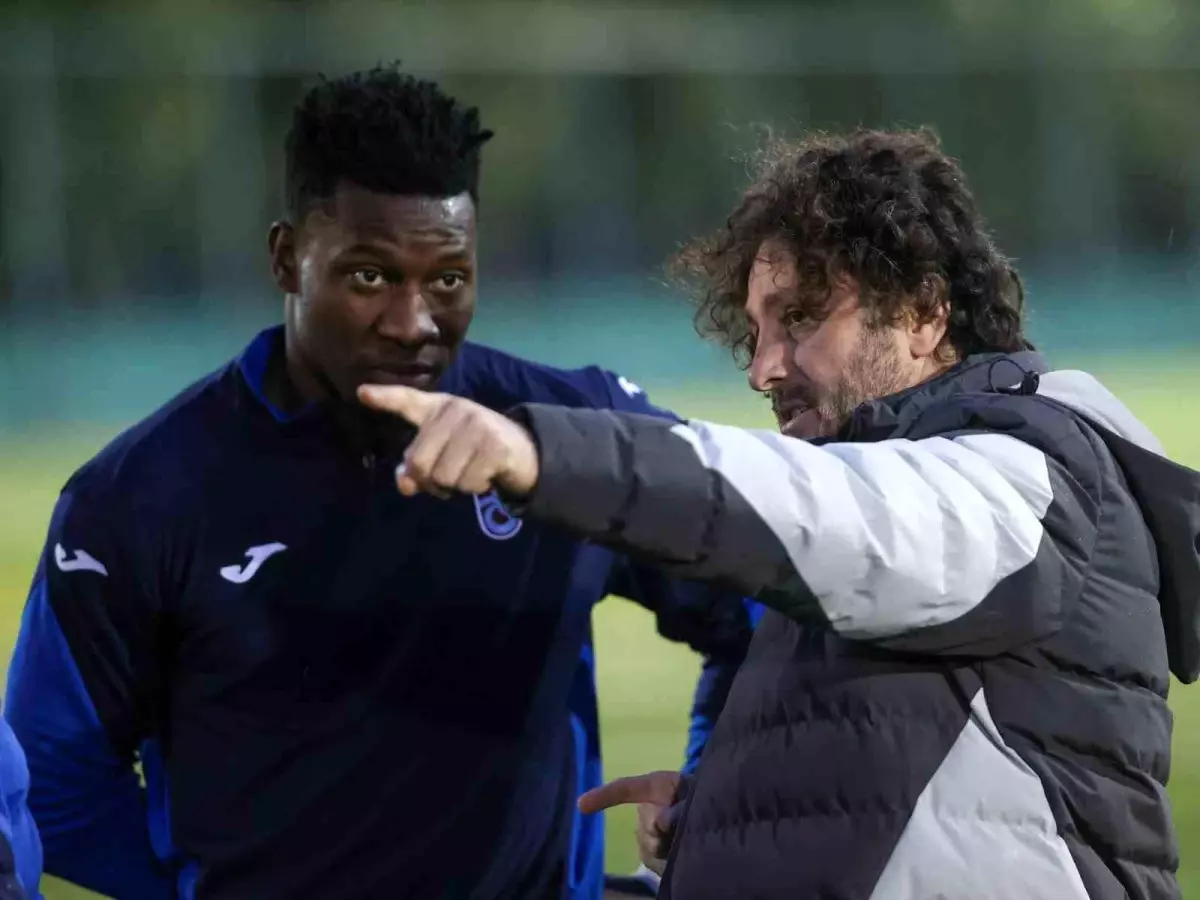 Trabzonspor'un Yeni Orta Saha Gücü Chibuike Nwaiwu İlk Antrenmanda Görüldü