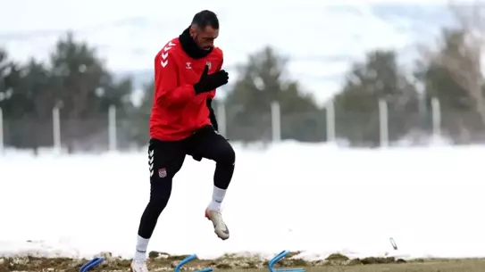 Sivasspor antrenman anı
