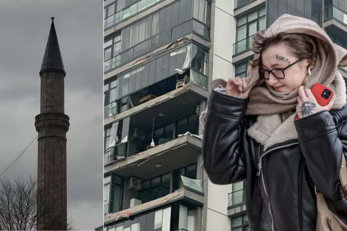 Marmara’da Şiddetli Fırtına Ayasofya’yı Vurdu: Minare Alemi ve Balkonlar Uçtu