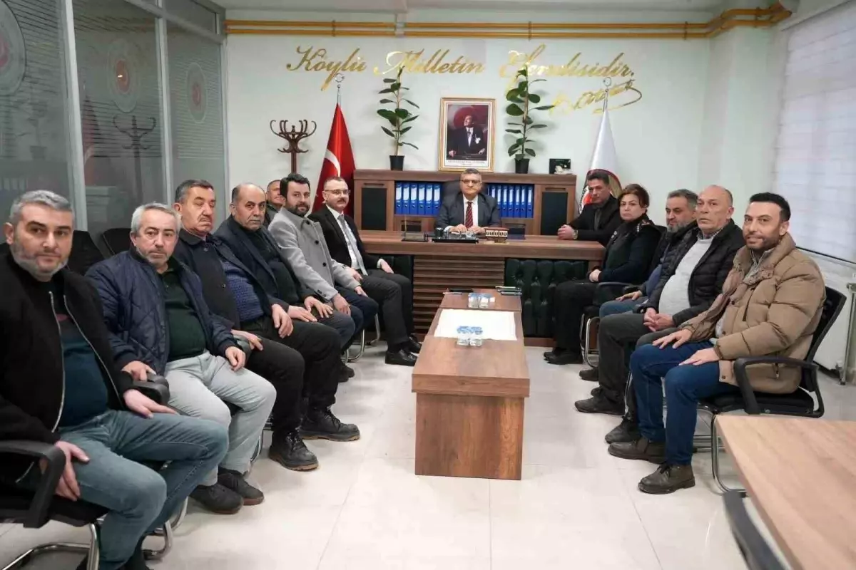 Boyabat’ta Muhtarlarla Güvenlik ve Uyuşturucu Mücadelesi Toplantısı