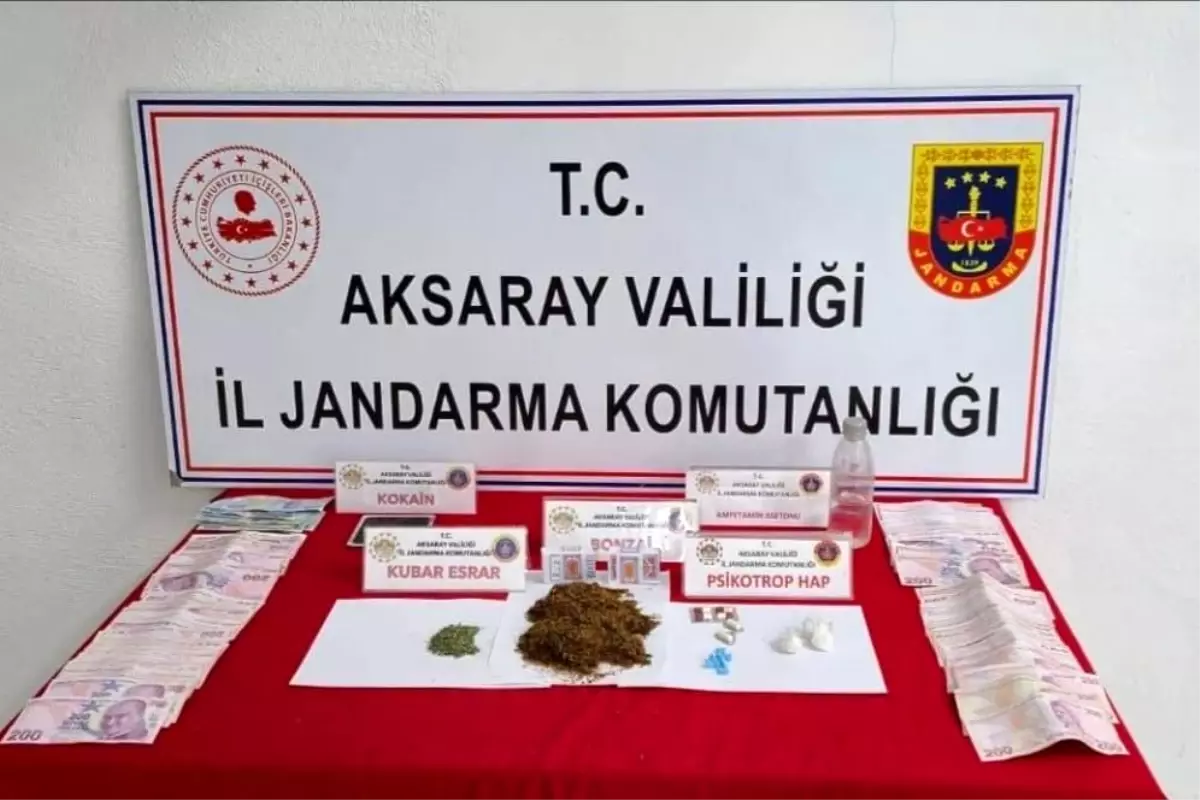 Aksaray’da Jandarma’dan Uyuşturucu Operasyonu: İki Şahıs Tutuklandı
