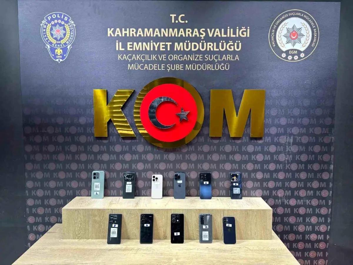 Kahramanmaraş'ta uyuşturucu operasyonu