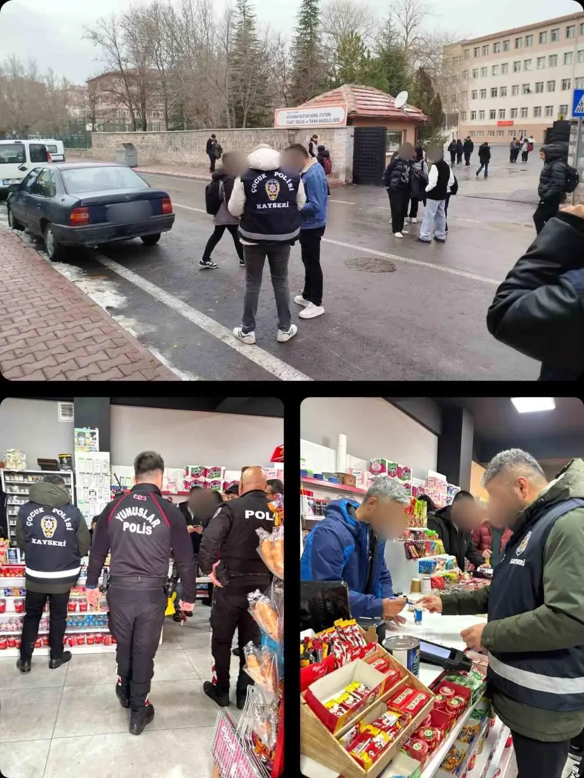 Kayseri’de Okul Çevresinde Güvenlik Denetimi: 642 Kişi Sorgulandı, 179 Bin TL Ceza Kesildi