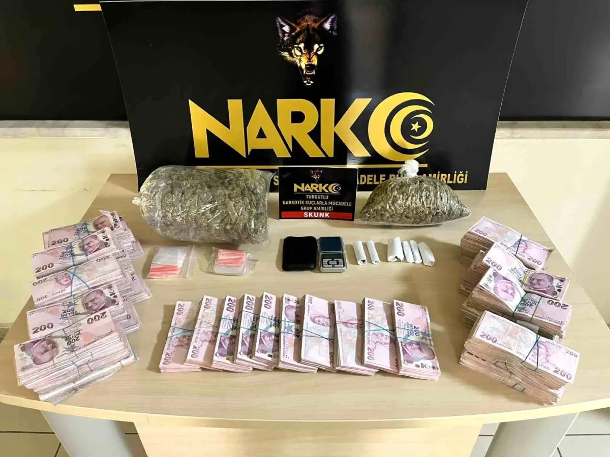 Turgutlu’da Uyuşturucu Operasyonu: 100 Kişi Tutuklandı, 515 Olay Kayıt Altına Alındı