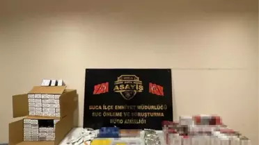 İzmir Buca’da Uyuşturucu ve Kaçakçılık Operasyonu Sonuçlandı