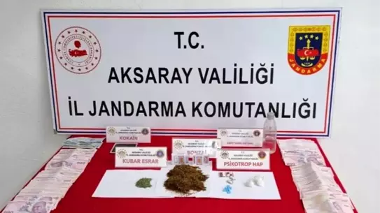 Operasyon sırasında ele geçirilen uyuşturucu maddeler