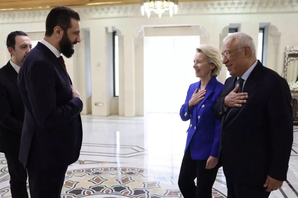 Şara’nın Çatışma İddiaları Sonrası Açıklaması ve Avrupa Liderleriyle Görüşmesi