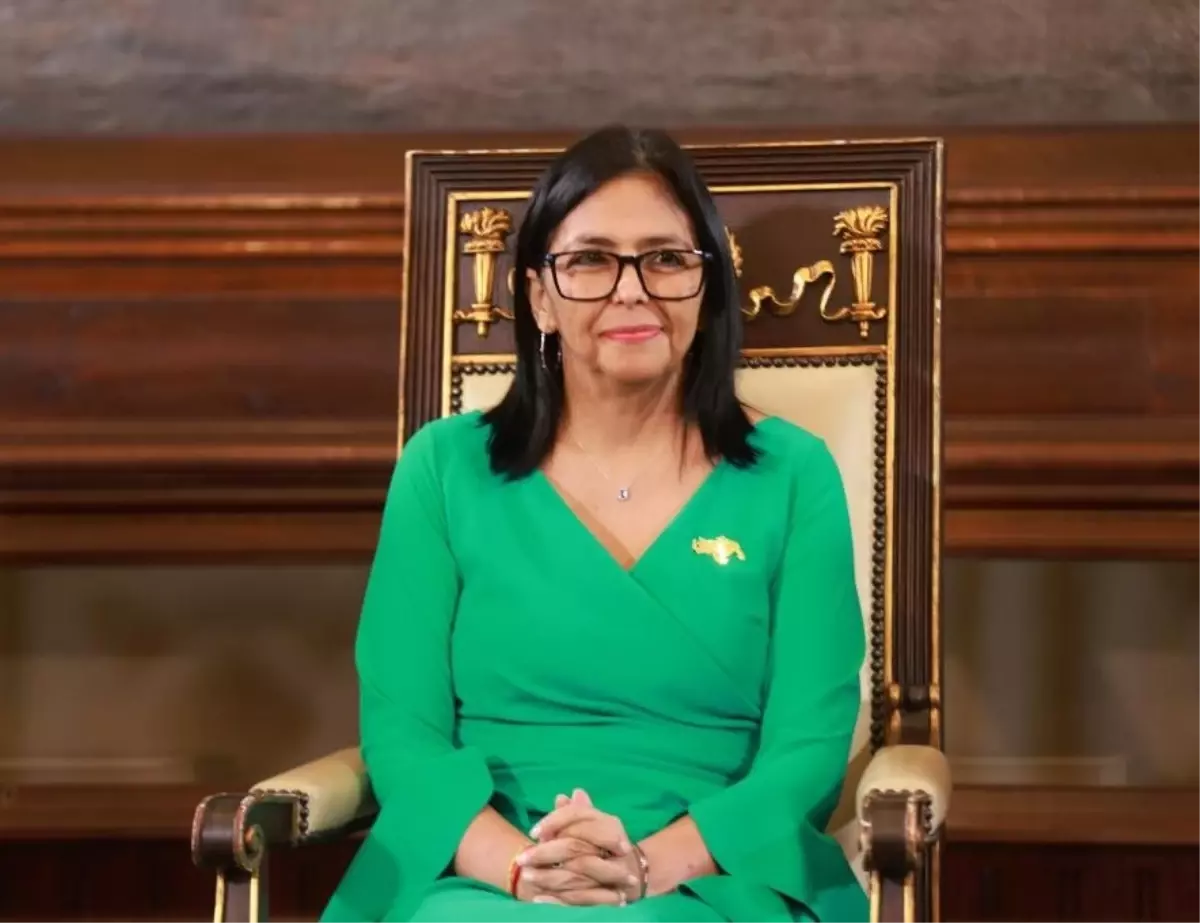 Delcy Rodriguez, Maduro'ya Sadakat Sözü Verdi: ABD Saldırısına Karşı Birlikte Mücadele Edecekler
