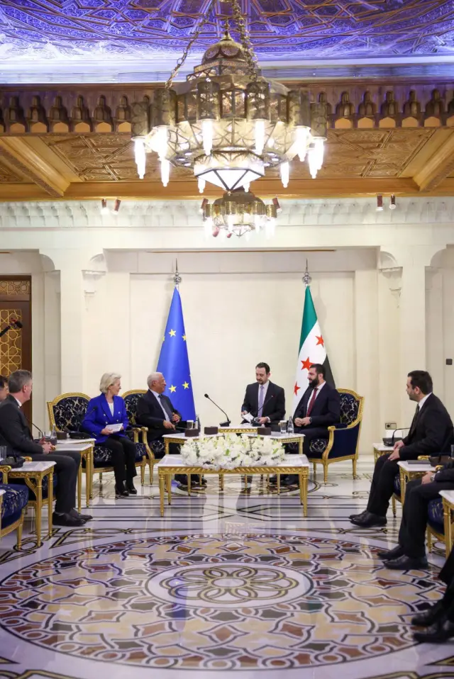 Ursula von der Leyen ile fotoğraf