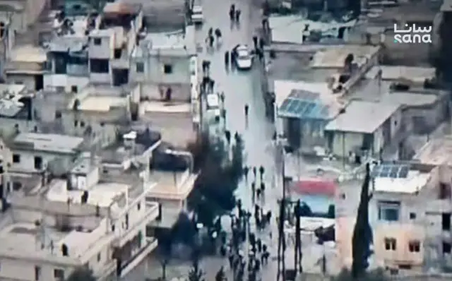 Suriye ordusunun bölgedeki askeri hareketleri