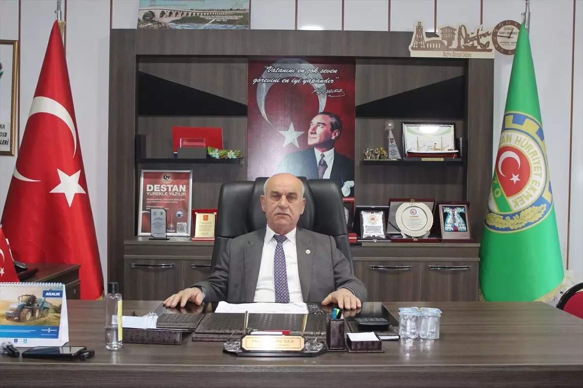 Bafra Ziraat Odası'ndan Afet Bölgesindeki Çiftçilere Kredi Erteleme Çağrısı