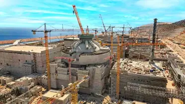 Nükleer enerji santrali görseli