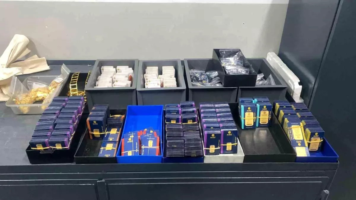 Erol Kurtulmuş Liderliğindeki Suç Örgütüne Operasyon: 7 Gözaltı ve 39 Kg Altın Ele Geçirildi