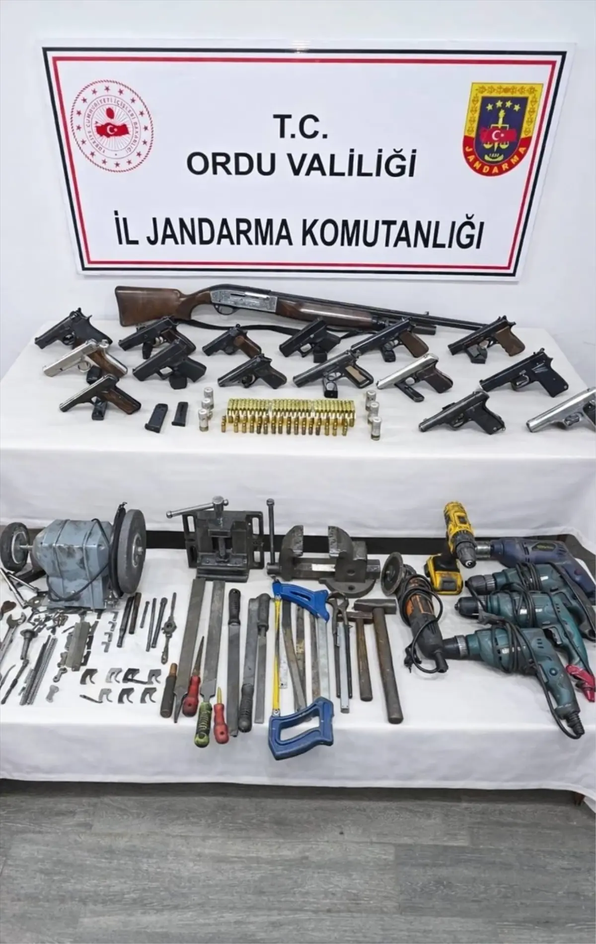 Ünye’de Yasa Dışı Silah Üretimi ve Ticareti Şebekesi Çökertildi