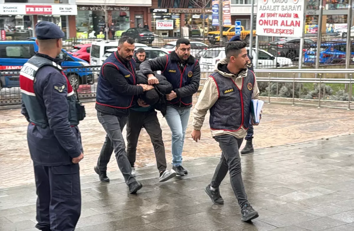 Ordu’da Cinayet Şüphesiyle Gözaltına Alınan Şüpheli Adliyeye Sevk Edildi