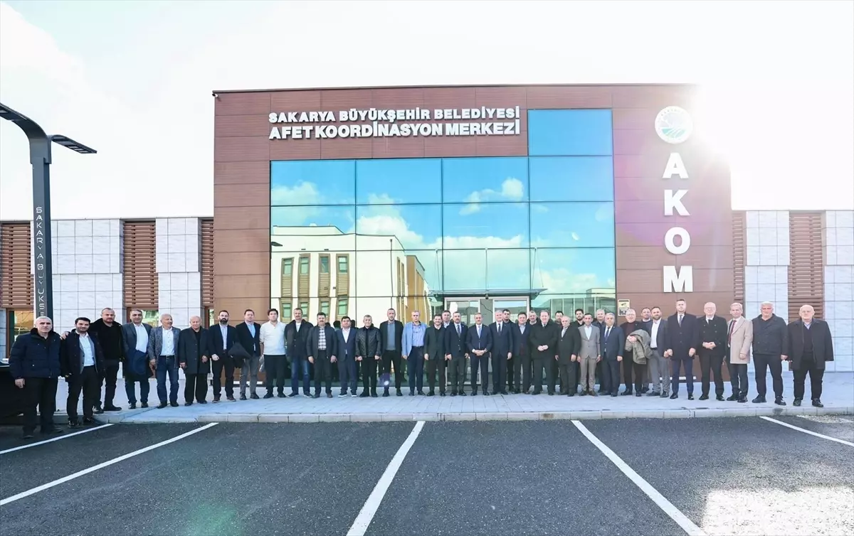 Alemdar ve SATSÖ Heyeti Sakarya’da Çevre ve Proje İşbirliğini Görüştü