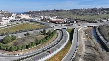 Samsun Batı Çevre Yolu inşaatı
