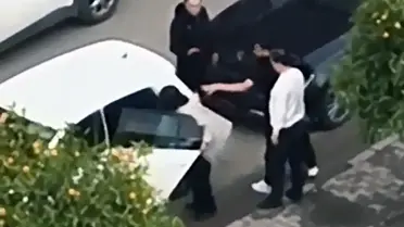 Olay yerindeki araçların fotoğrafı