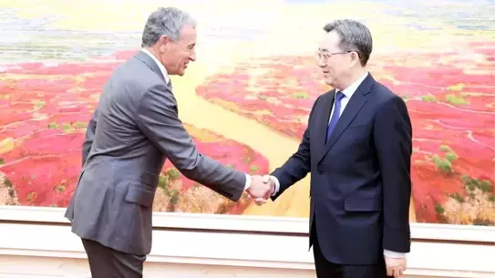 Görüşme sırasında çekilmiş fotoğraf