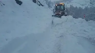 Çığ temizleme çalışması