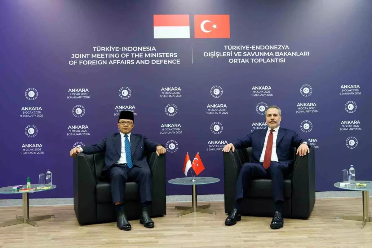 Türkiye ve Endonezya Dışişleri Bakanları Ankara’da Görüştü