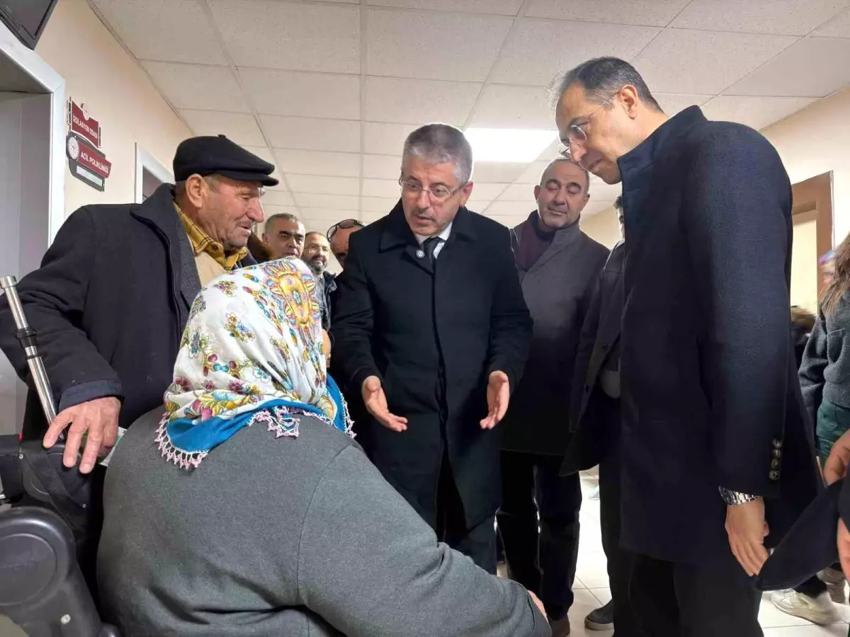 Şaban Çopuroğlu, İncesu Devlet Hastanesi'nde Saha Çalışması Yaptı