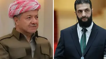 Şar ve Barzani'nin görüşmesi