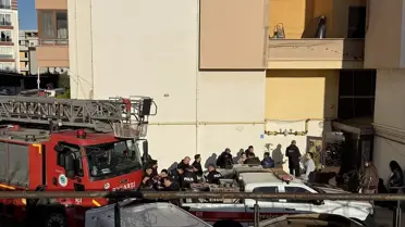 Tekirdağ’da Yangın Ortasında Bıçaklanmış 70 Yaşındaki Kadın Şokta