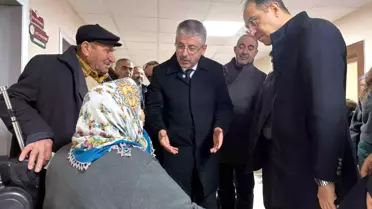 Şaban Çopuroğlu, İncesu Devlet Hastanesi'nde Saha Çalışması Yaptı