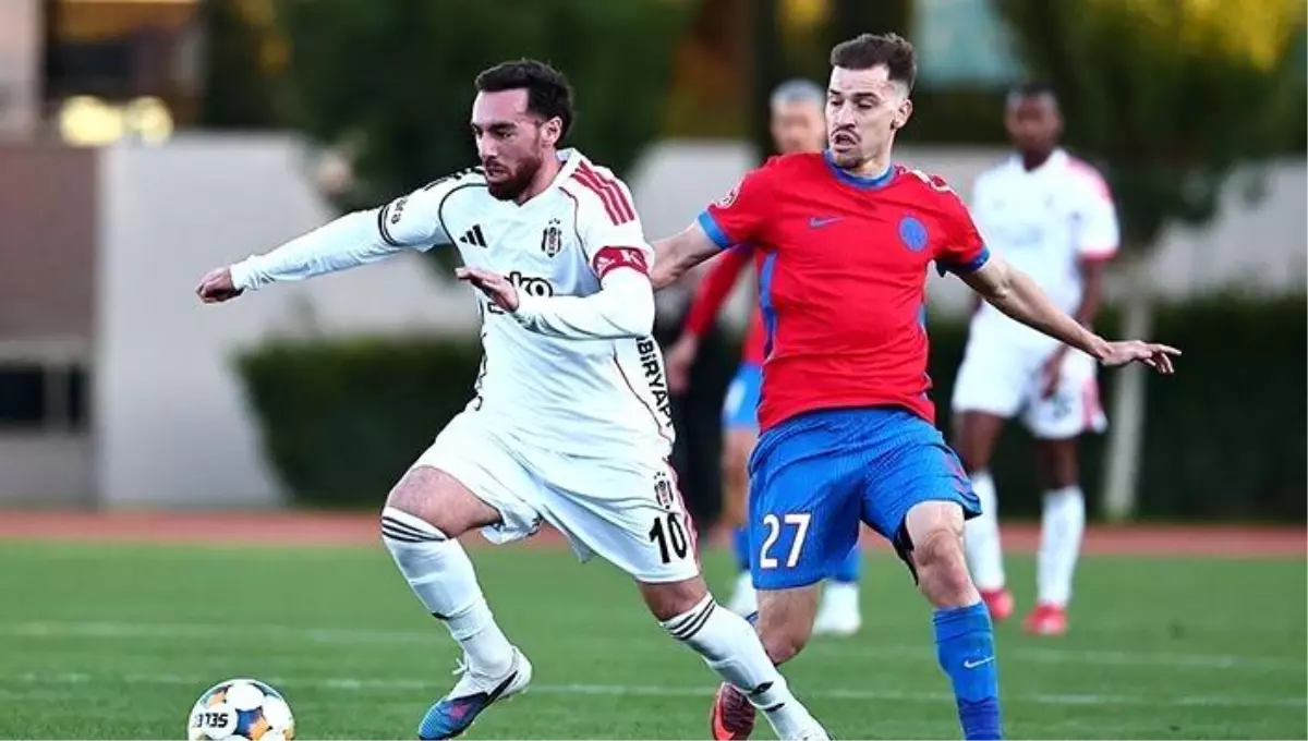 Beşiktaş, Antalya Hazırlık Maçında FCSB'yi 2-1 Yendi