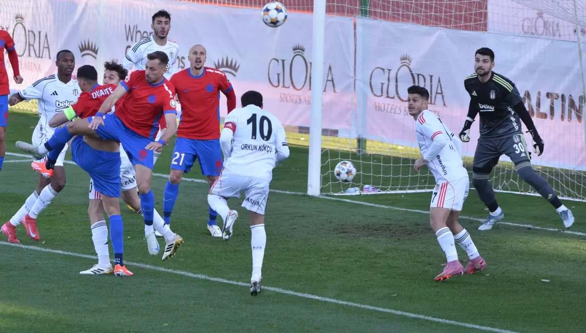 Beşiktaş, Antalya'da FCSB'yi 2-1 Mağlup Ederek Hazırlık Maçında Galibiyet Aldı