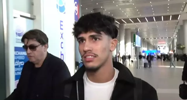 Galatasaray tesislerinde antrenman yapan Can Armando Güner