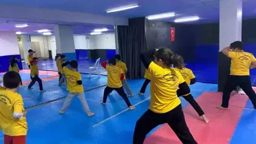 Kış sporları antrenmanları Başiskele