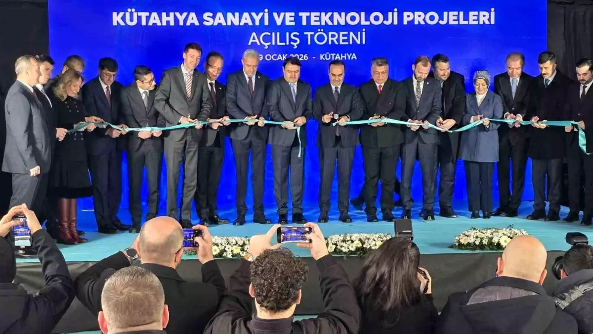 Kütahya’da 1,1 Milyar Liralık Yatırımla Sanayi ve Teknoloji Atılımı