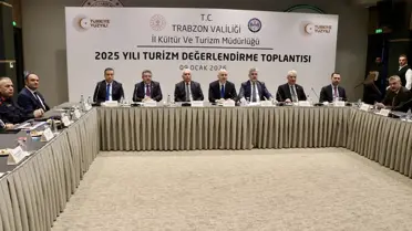 Trabzon’da 2025 Turizm Stratejisi Değerlendirildi: 808 Bin Turist Hedefi Gerçekleşti
