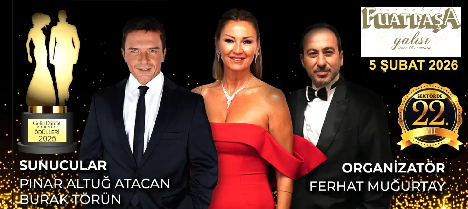 İstanbul’da 5 Şubat 2026’da Gelin Damat Dergisi Ödül Töreni Kapılarını Açıyor