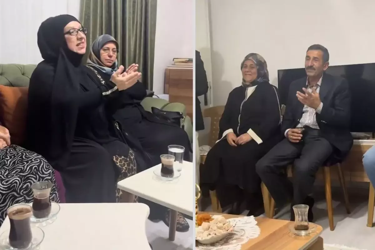 Damattan Anneden Gelen Duygusal Sözler Kız İsteme Törenini Şekillendirdi