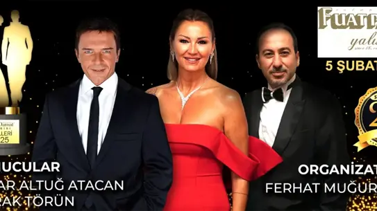 Gelin Damat Dergisi ödül töreni sahnesi