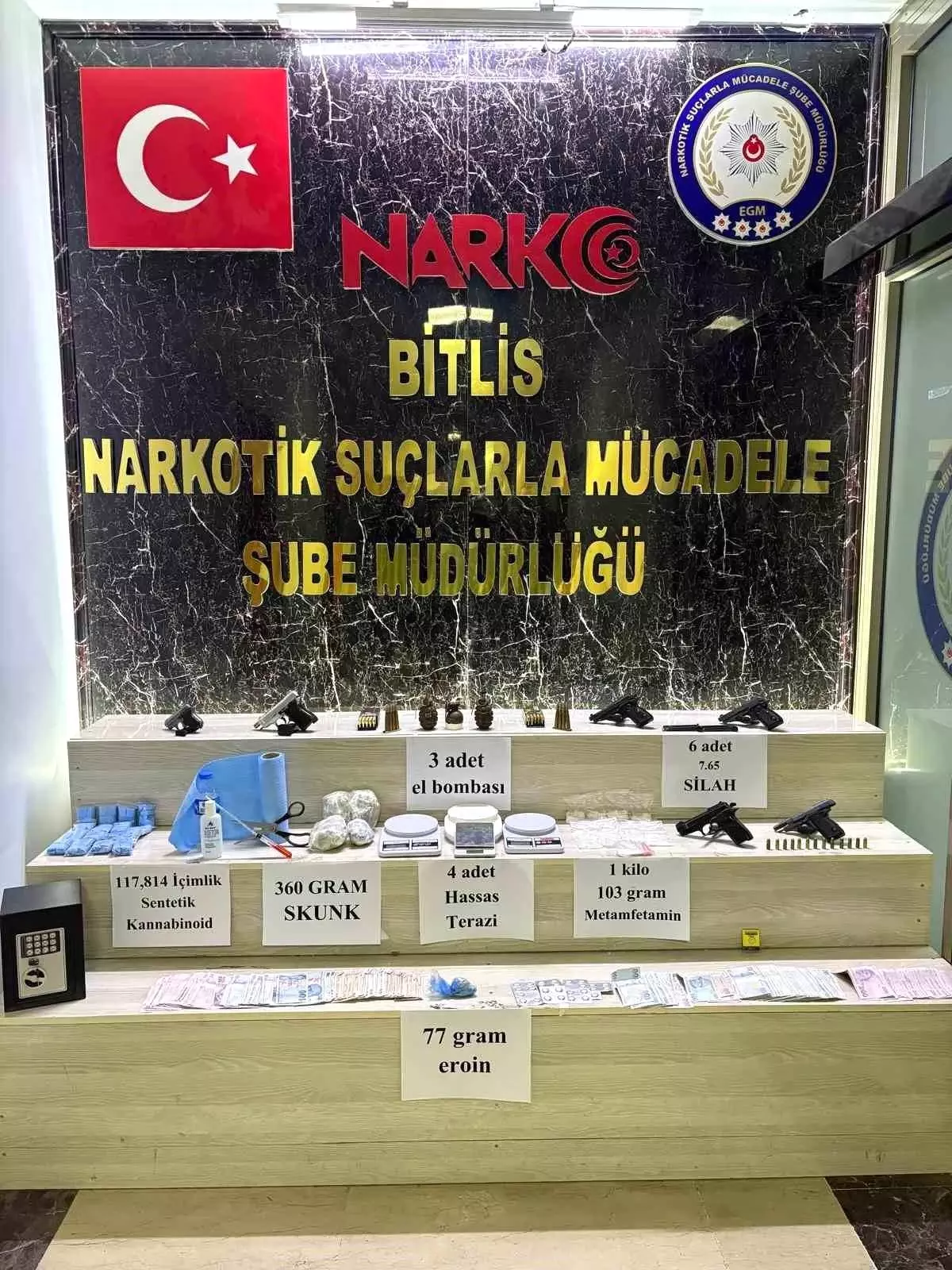 Bitlis’te Büyük Narkotik Operasyonu: 27 Şüpheli Tutuklandı