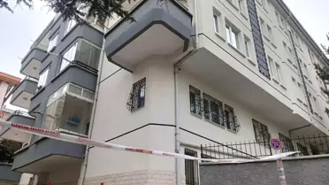 Çökme sonrası apartmanın iç kısmı