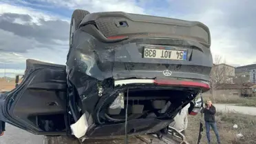 Samsun Canik'te Cenaze Dönüşü Sırasında Trafik Kazası: 4 Yaralı