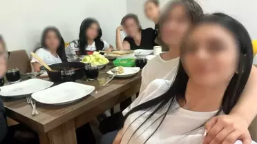 Olay yerindeki öğretmenin evi