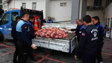 Mersin Akdeniz'de 500 Kilogram Bozulmuş Et Çıkarıldı, Halk Sağlığına Tehdit Oluşturdu