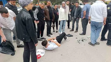 Manavgat’ta Otomobil ve Motosiklet Çarpışması: 1 Yaralı