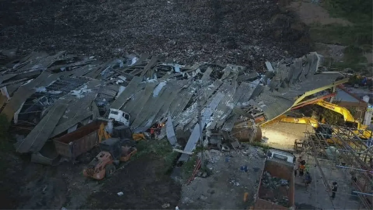 Cebu’da Çöp Atık Sahasında Heyelan: 4 Kişi Hayatını Kaybetti, 12 Yaralı