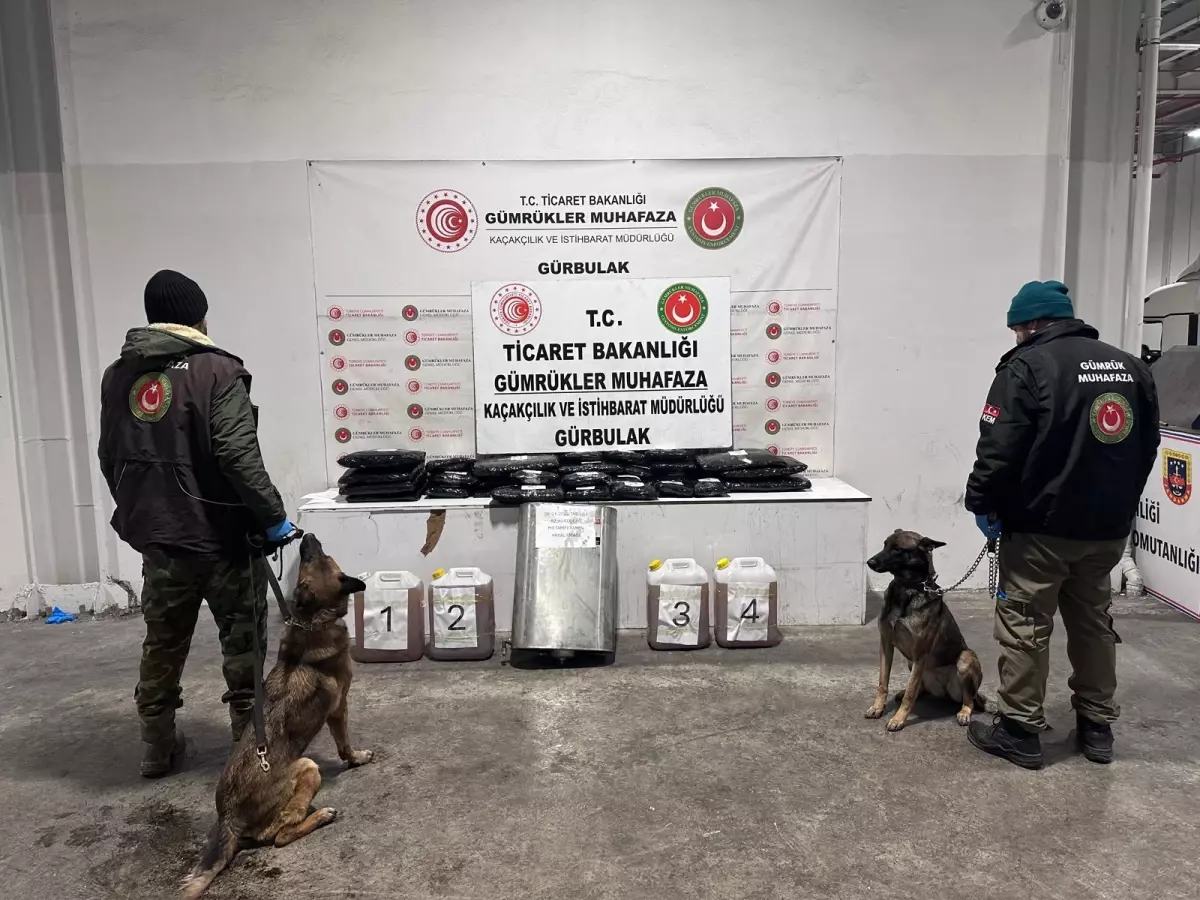 İstanbul ve Gürbulak'ta 1,9 Milyar TL Değerindeki Uyuşturucu Operasyonu Çökertildi